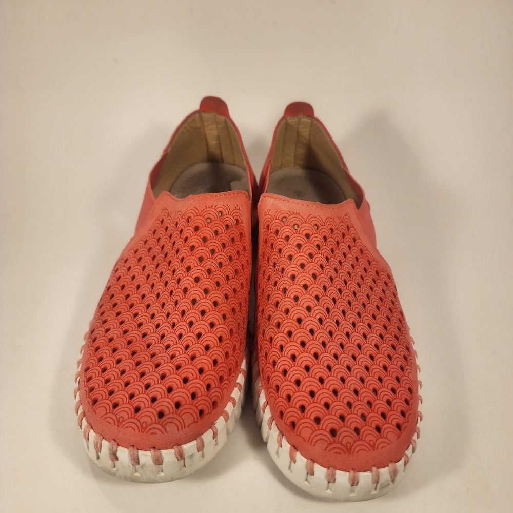 IIse Jacobsen Hornbaek  Coral Slip On Shoes Size 38, US 8 - Picture 3 of 11